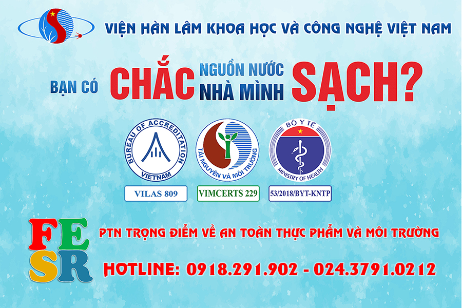 Địa chỉ xét nghiệm nước uy tín tại Hà Nội